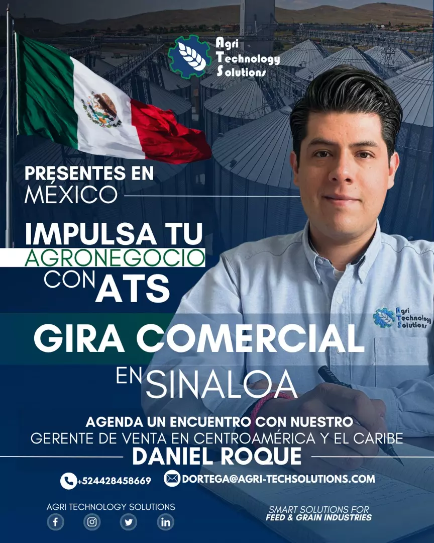 Especializados en impulsar agronegocios a lo largo de Latinoamérica, realizaremos una gira comercial en Sinaloa, desde el 12 hasta el 15 de marzo diseñada específicamente para tí, con el objetivo de que escales en el sector agroindustrial.