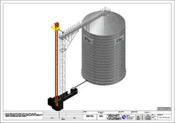 Nuevo Proyecto - Chile (2024) 2 En Agri Technology Solutions estamos orgullosos de sumar un nuevo proyecto en Suramerica, esta vez es nuevamente en Chile; se trata de la fabricación y suministro de un (01) silo de 2000 Tn para Trigo con sistema de carga de 100 Tn/h y sistema de descarga con transportador a Paletas de 60 Tn/hr para nuestro cliente en Chile Molinera del Maipo.